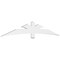 Ekena Millwork Davenport Architectural Grade PVC Gable Bracket, 108"W x 18"H x 2"D x 6"F, 4/12 Pitch GBP108X18X0206DAV00 - alternate 1